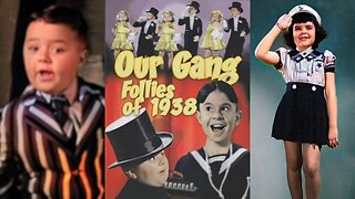 OUR GANG FOLLIES (1938) George McFarland, Carl Switzer, Darla Hood | Comedy | COLORIZED