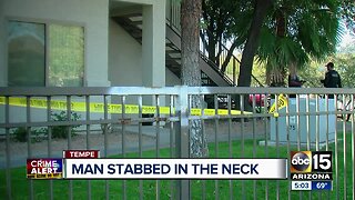 Man stabbed in neck near Southern Avenue and Priest Drive in Tempe