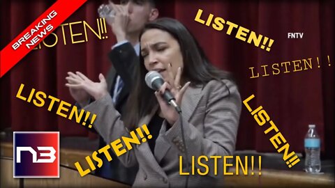 WATCH Alexandria Ocasio-Cortez's worst nightmare as she gets confronted by irate voters at town hall
