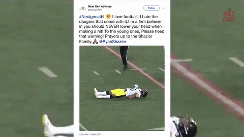 Ryan Shazier's Poor Form Tackle Leads To Hospitalization