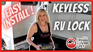 Keyless RV Lock Install | Why It Was a Must Have