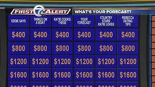 Jeopardy weather forecast