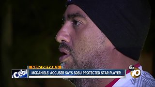 McDaniels' accuser says SDSU protected star player