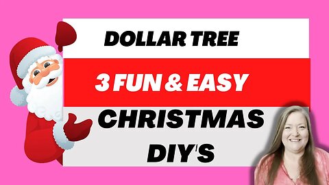 3 Fun & Easy Christmas DIY's ~ Dollar Tree Christmas DIY's ~ Christmas Indoor Snowball Fight
