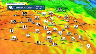 Cooler temperatures bring some welcome relief from extreme heat