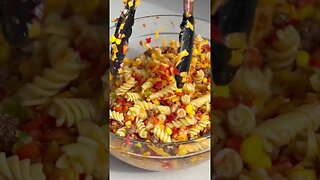 The always delicious Taco Pasta Salad