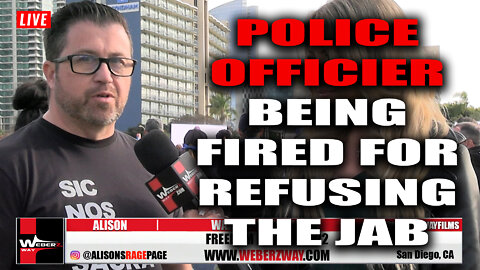 POLICE OFFICIER BEING FIRED FOR REFUSING THE JAB