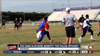 Blue Bowl flag football tournament benefits fallen officers