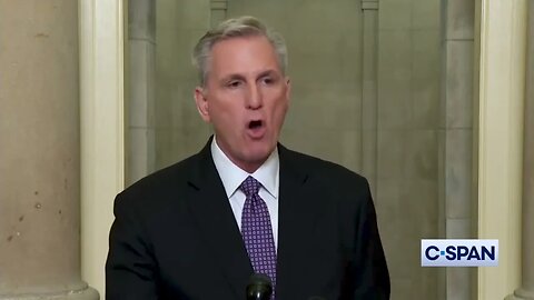 Speaker Kevin McCarthy UNLEASES On Rude Reporter