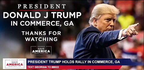 President DONALD J.TRUMP rally in Commerce, GA 26.03.2022 (Русский перевод)