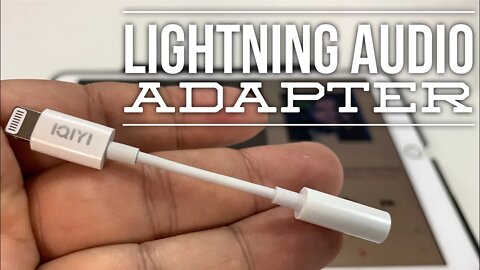 This MFI Lightning to Audio Adapter Works!