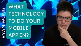 What technology should I do my mobile app in?