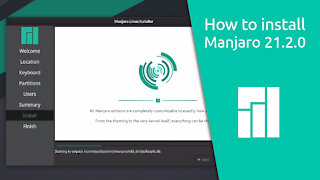 How to install Manjaro 21.2.0