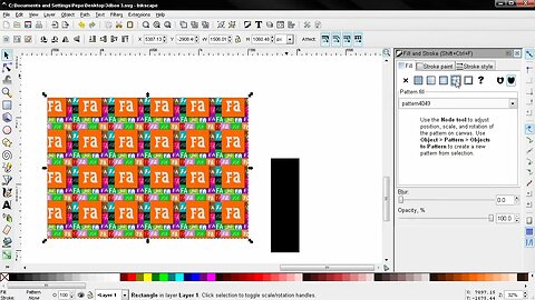 Pattern - Inkscape Beginners' Guide ep43