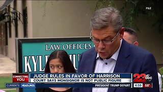 Judge rules in favor of Monsignor Harrison
