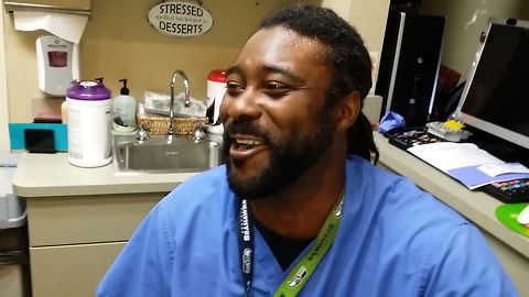 Male Nurse Has A Very Hilarious Laugh