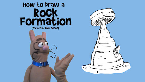 How to Draw a Rock Formation