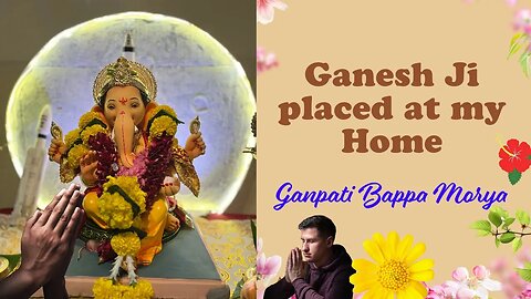Ganpati at Home: A Sacred Celebration of Faith and Tradition 🙏🏽✨