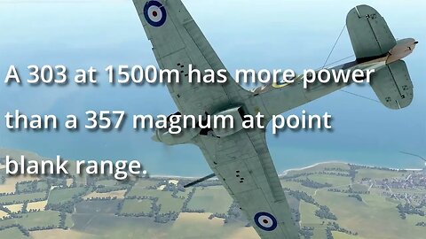 .303 is not powerful enough in game compared to IRL (IL-2 Sturmovik Great Battles Series)