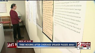 Tribe mourns after Cherokee speaker passes away