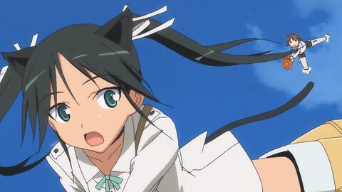 Strike Witches - practice fight