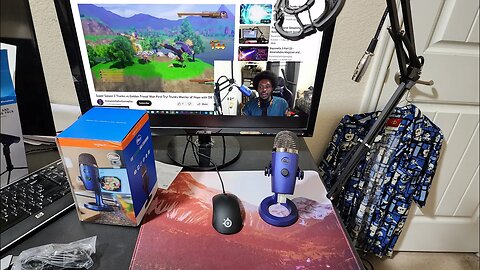 Blue Yeti Nano Microphone Audio Comparison - Testing and Unboxing Game Streaming - Dunamis Edition