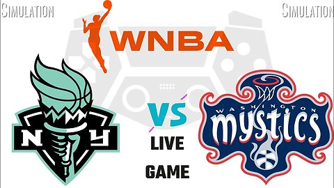 New York Liberty vs Washington Mystics | Liberty vs Mystics | WNBA Live Game Simulation