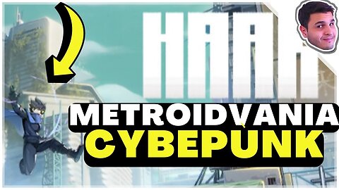 Você NÃO PODE perder novo METROIDVANIA Cyberpunk | HAAK