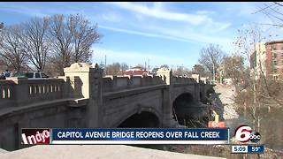 Capitol Avenue bridge reopens to traffic following construction