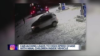 Man steals car in Ann Arbor with 2 kids inside, leads police on 100 mph chase