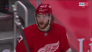 Red Wings' Michael Rasmussen confident after getting first goal of season