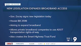 New legislation expands broadband access in Arizona