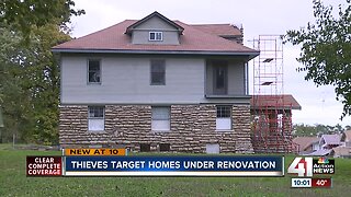 Thieves target KC homes under renovation to steal appliances