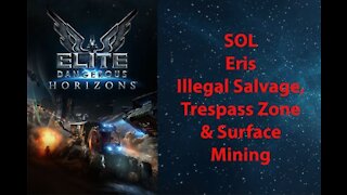 Elite Dangerous: Permit - SOL - Eris - Illegal Salvage,Tresspass Zones & Surface Mining - [00053]