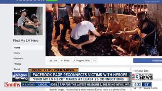 Facebook pages help victims connect with shooting heroes