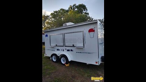 Like-New 2019 Sno-Pro 6' x 14' Snowball-Shaved Ice Concession Trailer for Sale in Louisiana