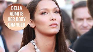 Bella Hadid denies plastic surgery with face scan