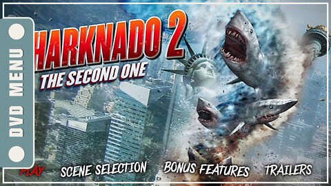Sharknado 2: The Second One - DVD Menu