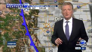 Friday evening forecast