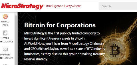 Microstrategy: Bringing Bitcoin To Corporations