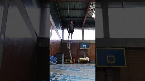 2da vez subiendo los aros de gimnasia #athletes #gimnasia #capuanonice