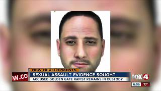 Detectives working on evidence to charge Golden Gate sexual battery suspect