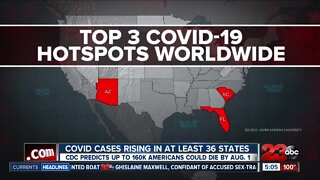 COVID-19 cases rising in at least 34 states