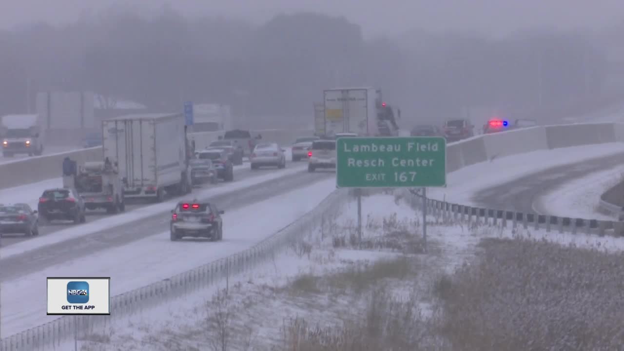 Weather creates slippery commute Wednesday