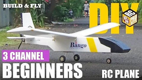 How to Make Beginners RC Plane (3 Channel)