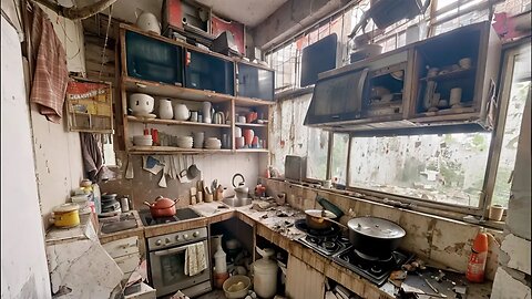 Abandoned houses ⁉️😱A house that hadn't been cleaned for ten years🤯| EXTREME CLEANING MOTIVATION 💪