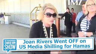 Joan Rivers Went OFF on US Media Shilling for Hamas