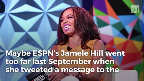 Hateful ESPN Personality Who Called Trump a White Supremacist Just Lost Her Job