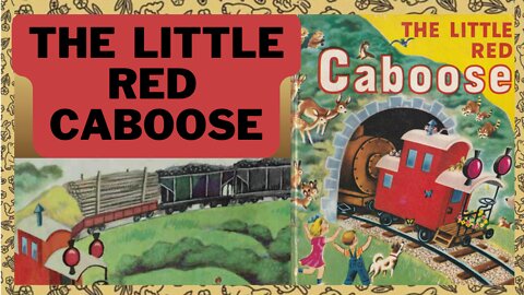 The little red caboose | Listening and Reading practice | Learn English | SafireDream | audiobook