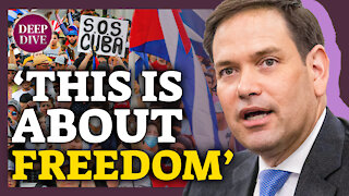 'This Is About Freedom' Sen. Rubio on Cuban Protests Against Communism; Space Travel Industry?